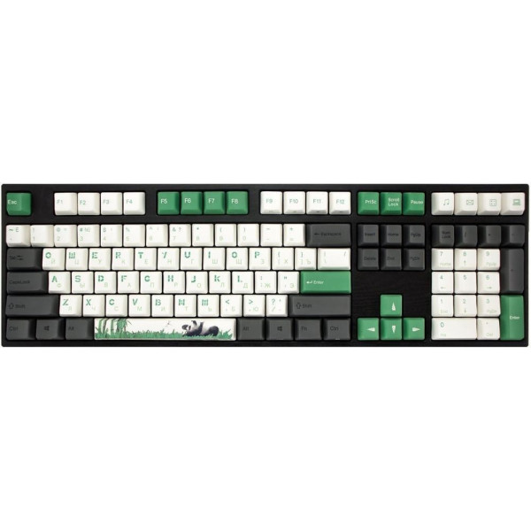 Фото - Клавиатура беспроводная игровая Varmilo APT108 Panda R2, C-TK Red, WL/USB-A, White Led (A93A029D4A5A17A007)