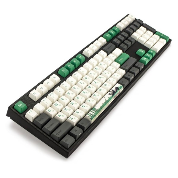 Фото - Клавиатура беспроводная игровая Varmilo APT108 Panda R2, Daisy L, WL/USB-A, White Led (A93A029F9A5A17A007)