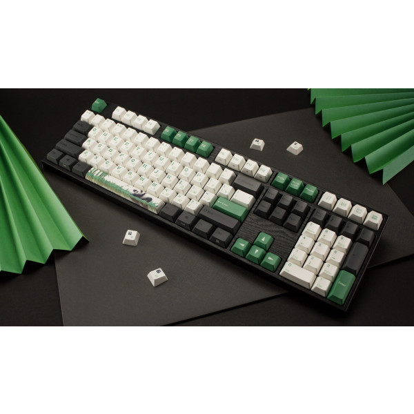 Фото - Клавиатура беспроводная игровая Varmilo APT108 Panda R2, C-TK Red, WL/USB-A, White Led (A93A029D4A5A17A007)