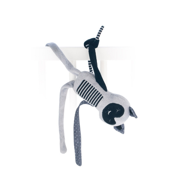 Фото - Подвеска Canpol babies Jungle 0+ спящий лемур серая (68/059_grey)