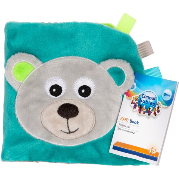 Фото - Книжка-игрушка Canpol babies Bears (68/075_grey)