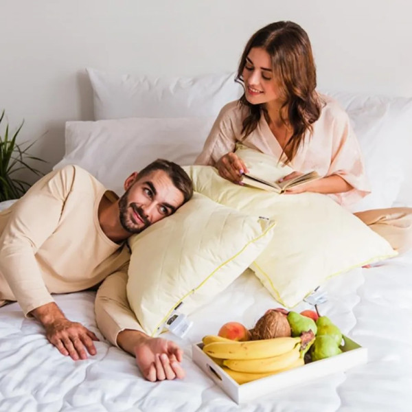 Фото - Подушка стандартная MirSon Carmela Eco-Soft 487 40х60 см (2200000624727)