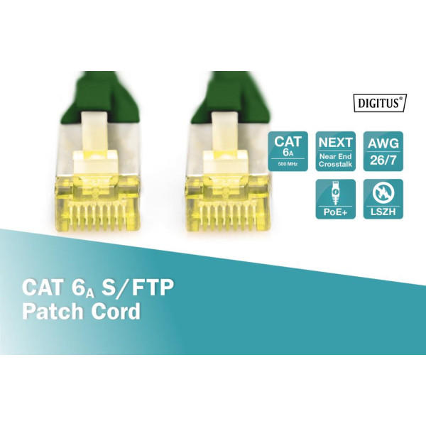 Фото - Кабель патч-корд Assmann CAT 6A S-FTP 7 м (DK-1644-A-070/G)