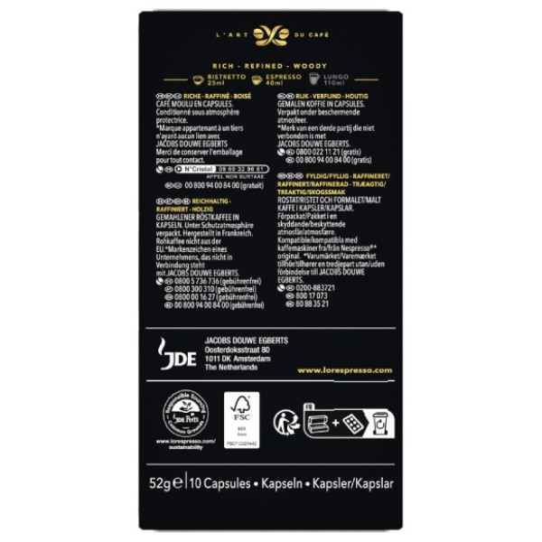 Фото - Кава в капсулах L`OR Espresso Or Absolu 10 шт.