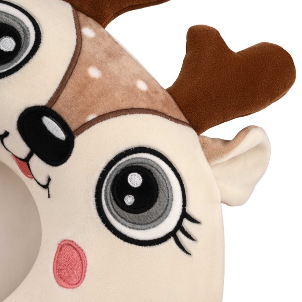 Фото - Подушка дорожня ARDESTO Travel Reindeer 30х30 см (ART3031NEP)