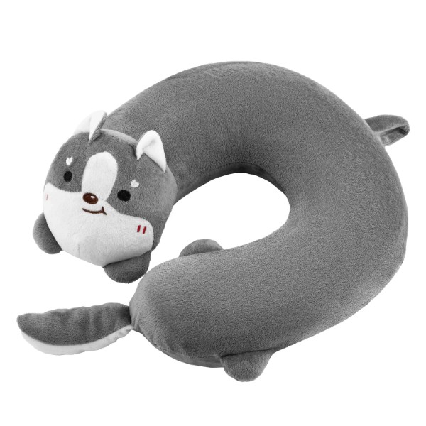 Фото - Подушка дорожня ARDESTO Travel Grey Cat 28х28 см (ART3034NEP)