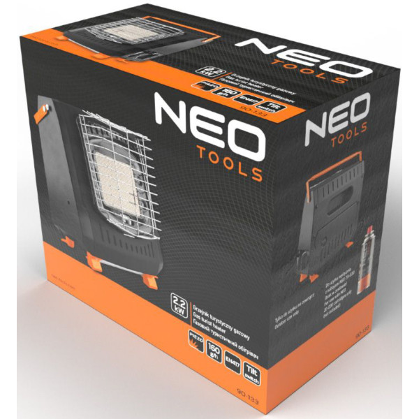 Фото - Уценка - Газовый обогреватель Neo Tools Black (90-133)
