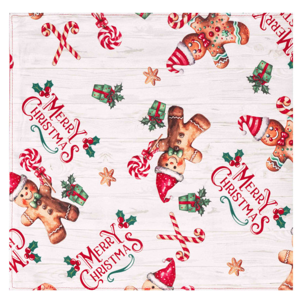 Фото - Скатертина раннер Ardesto Christmas Gingerbread 33х137 см (ART01HCG)