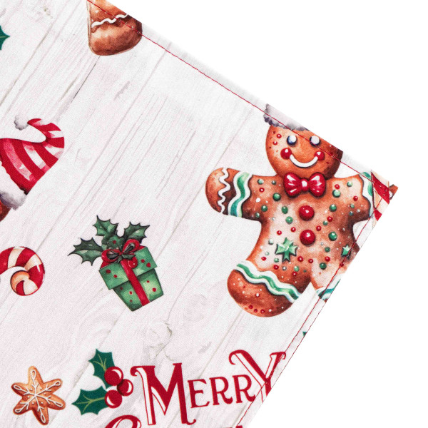 Фото - Скатертина раннер Ardesto Christmas Gingerbread 33х137 см (ART01HCG)