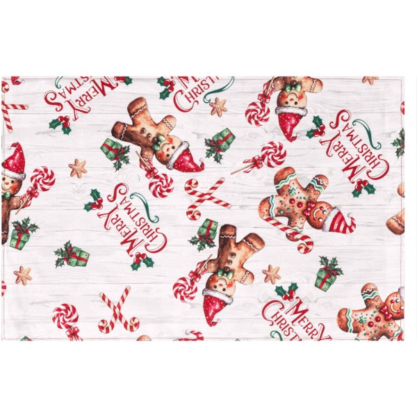 Фото - Салфетка для сервировки ARDESTO Christmas Gingerbread 30х45 см (ART06HG)
