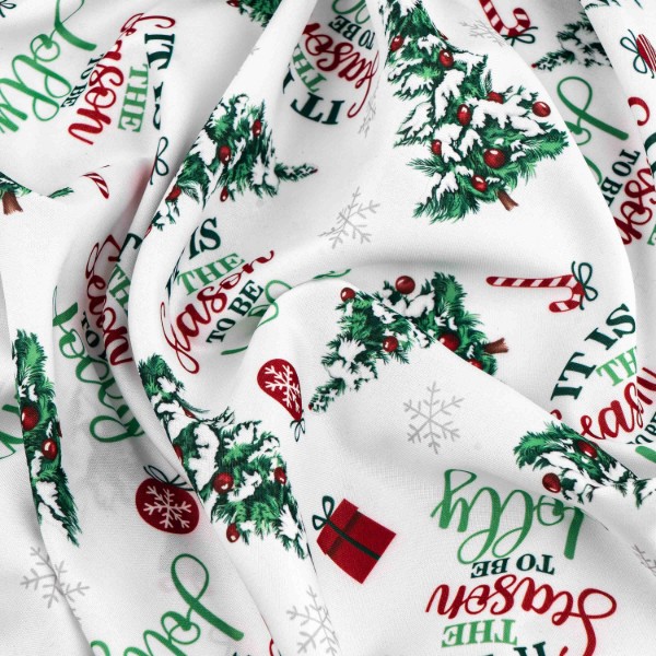 Фото - Скатертина прямокутна ARDESTO Christmas Tree 120х140 см (ART07HT)