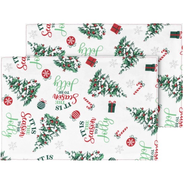 Фото - Салфетка для сервировки ARDESTO Christmas Tree 30х45 см 2 шт. (ART15HT)