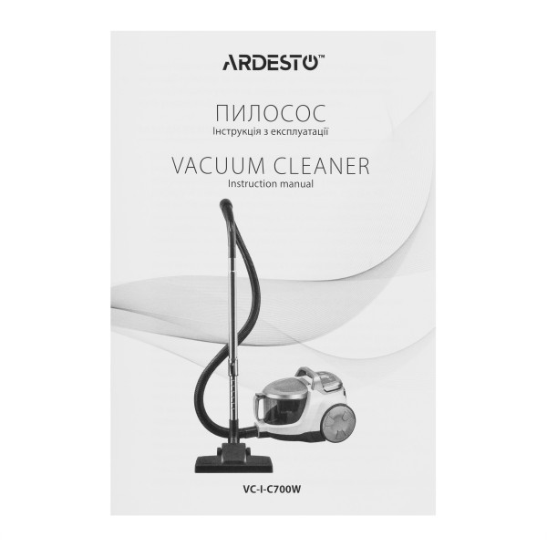 Фото - Пылесос для сухой уборки без мешка ARDESTO VC-I-C700W