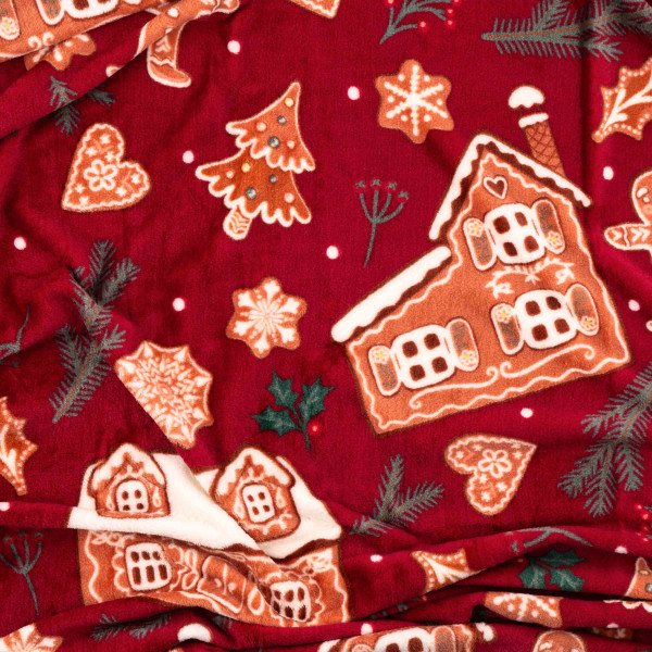 Фото - Плед полуторний Ardesto Christmas Flannel 160х200 см (ART0121PB)