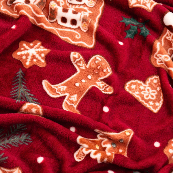 Фото - Плед полуторний Ardesto Christmas Flannel 160х200 см (ART0121PB)