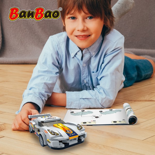 Фото - Пластиковий конструктор Banbao Швидкісні гонки (248 ел.) Супер авто (ET836)