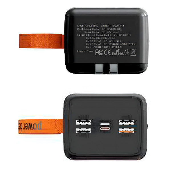 Фото - Батарея мобильная Aspiring 40000mAh Light 40 22.5W (PPLH.L04)