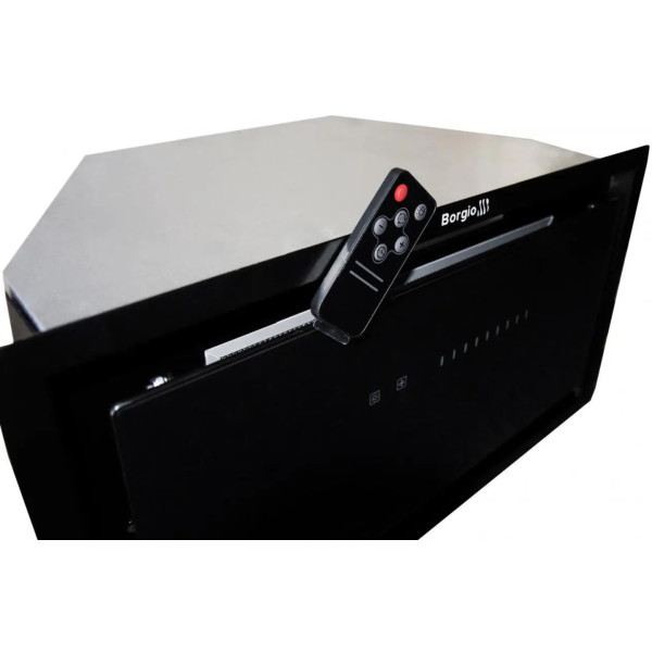 Фото - Витяжка вбудована Borgio BIT-BOX Full Glass 60 Black