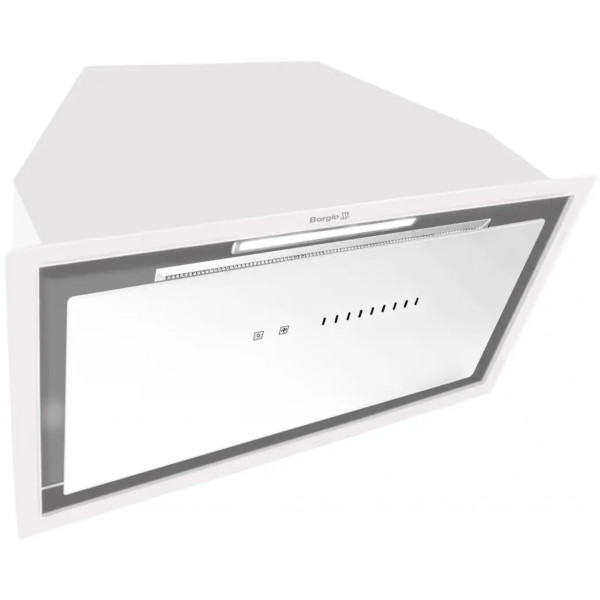 Фото - Вытяжка встраиваемая Borgio BIT-BOX Full Glass 60 White