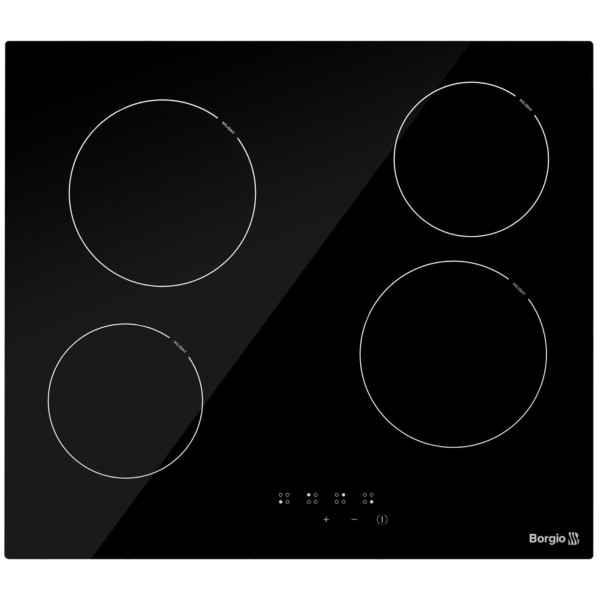 Фото - Варочная панель электрическая Borgio VC 604 TC BLACK GLASS Фото - Варочная панель электрическая Borgio VC 604 TC BLACK GLASS