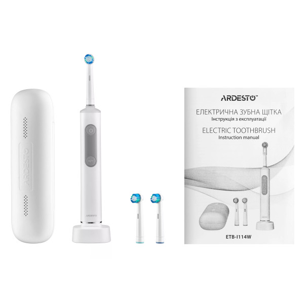Фото - Зубная щетка электрическая Ardesto White (ETB-I114W)