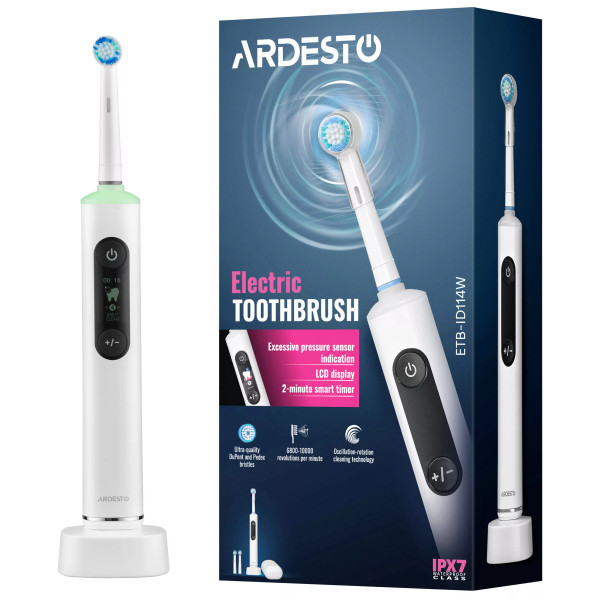Фото - Зубная щетка электрическая Ardesto White (ETB-ID114W)