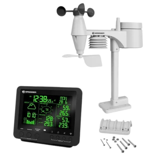 Фото - Метеостанция Bresser Weather Center 5-in-1 256 colour Professional Black (7002520CM3000)