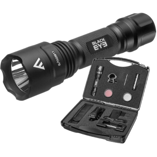 Фото - Фонарь Mactronic Black Eye 650 (650 Lm) Recharg Type-C Gun Mount RGB Kit (L-MX532L-RC/SET3)