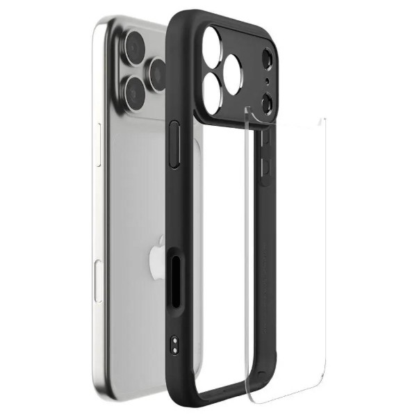Фото - Чехол для смартфона Spigen Ultra Hybrid for iPhone 17 Pro Max Matte Black (ACS10279)