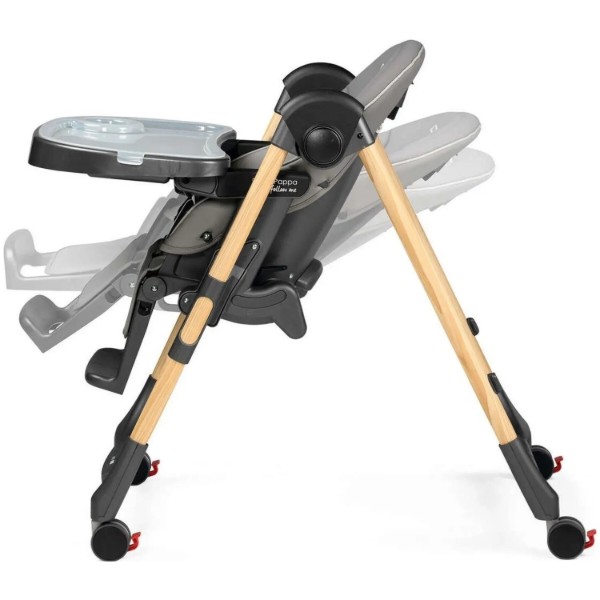 Фото - Стульчик для кормления трансформер Peg-Perego Prima Pappa Follow Me Amblance Ice (IH01000002BL73)