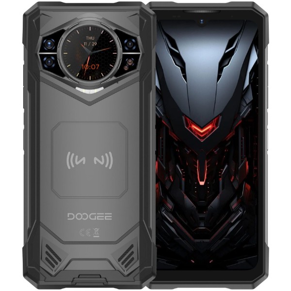 Фото - Смартфон Doogee S200X 5G 12/512Gb Black (з тепловізором)