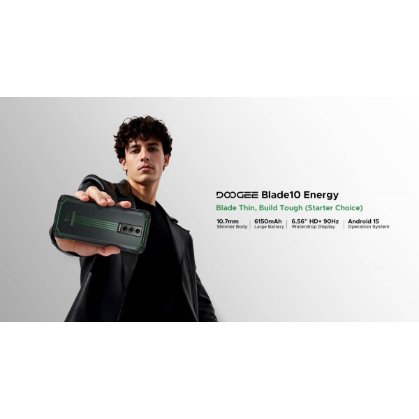 Фото - Смартфон Doogee Blade 10 Energy 4/128GB Green
