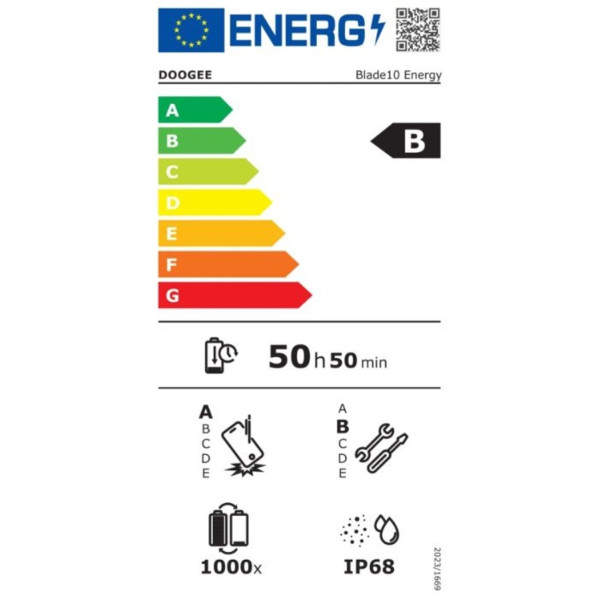 Фото - Смартфон Doogee Blade 10 Energy 4/128GB Red
