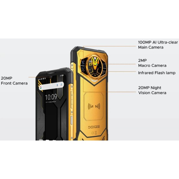 Фото - Смартфон Doogee S200X VIP 5G 12/512GB Yellow