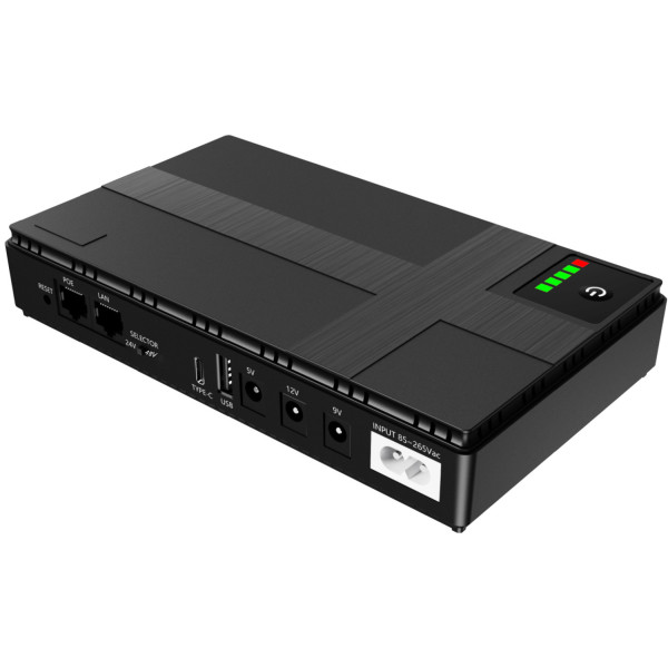 Фото - Джерело безперебійного живлення Yepo DC-UPS YP-36W/12000mAh LiFePO4 DC-9V/12V/24V/48V (UA-112969)