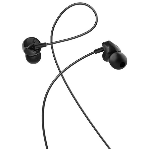 Фото - Навушники вкладиші дротові HOCO M60 Black (6931474707505)