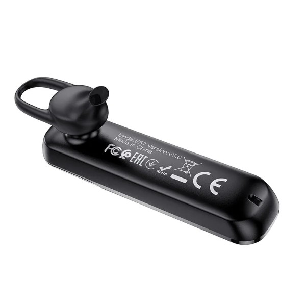 Фото - Bluetooth-гарнитура HOCO E57 Essential business BT headset Black (6931474739438)