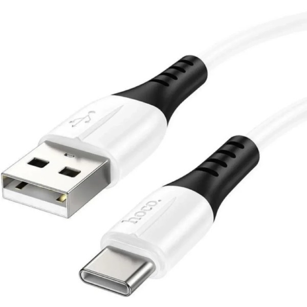Фото - Кабель HOCO X82 USB to Type-C 3A, 1m White (6931474768582)
