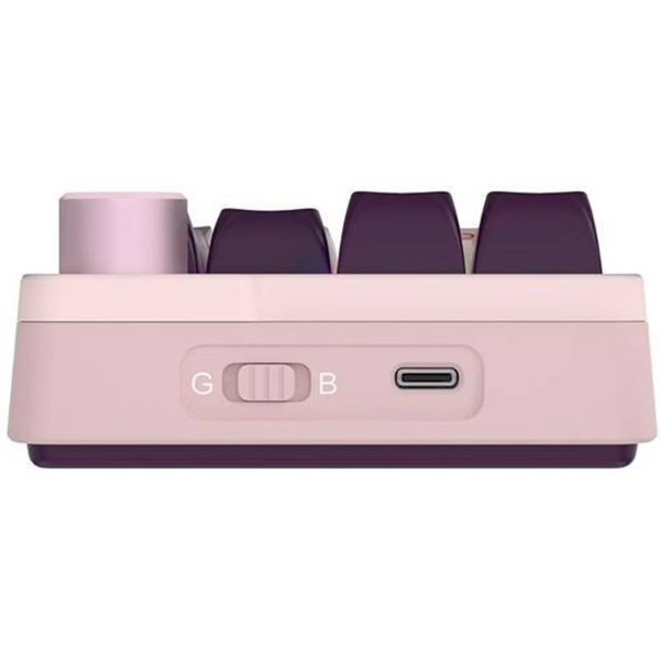 Фото - Клавиатура беспроводная игровая KZZI K20 Wireless Keypad UA\ENG Nezuko Purple (6935280823114)