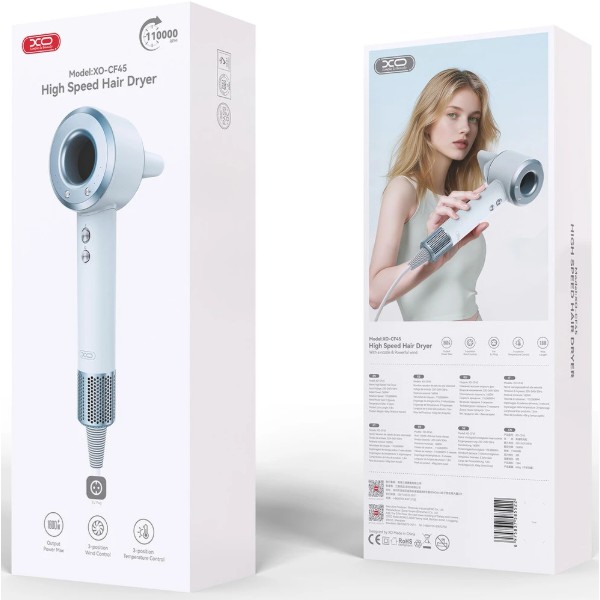 Фото - Фен XO CF45.blue