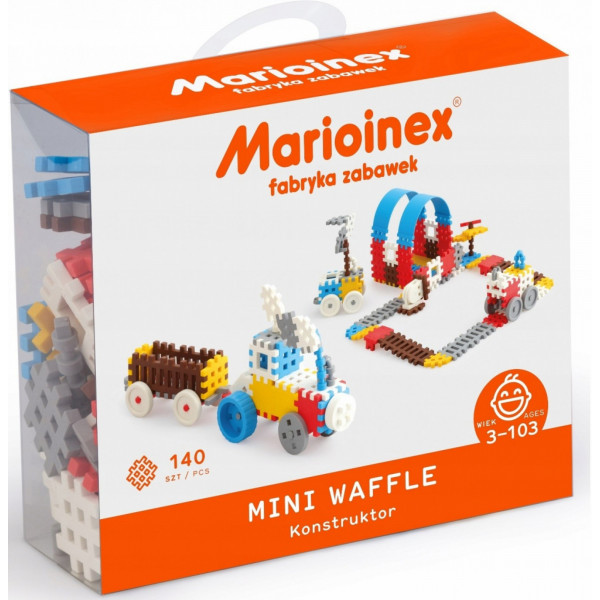 Фото - Мягкий конструктор для малышей Marioinex MINI WAFFLE 140 деталей № 4 (438963)