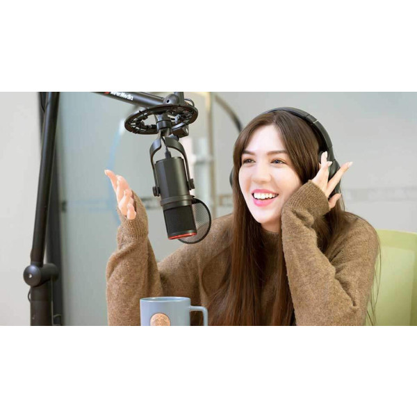 Фото - Мікрофон до комп'ютера Avermedia AM350 Black (40AAAM350AWD)