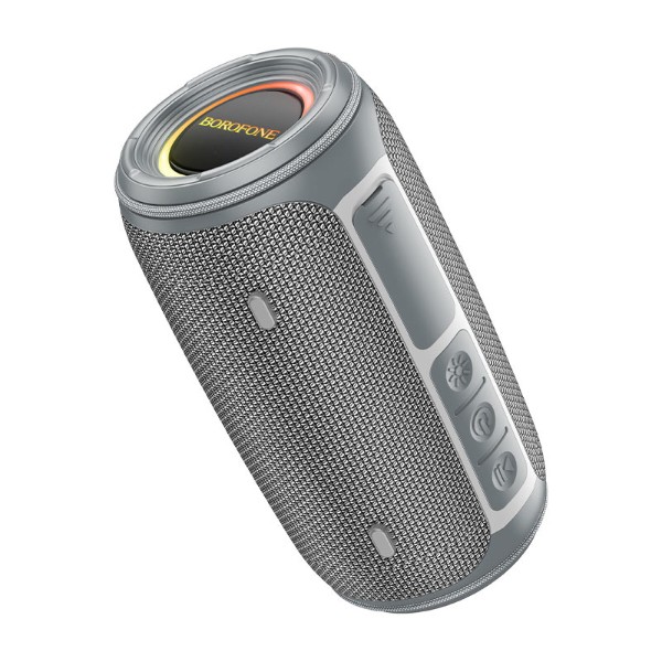 Фото - Портативная акустика BOROFONE BR38 Free-flowing sports BT speaker dark gray (6941991108952)