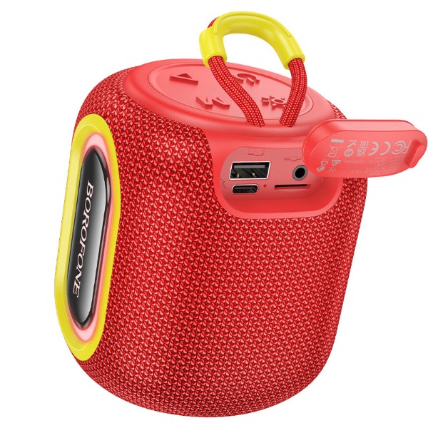 Фото - Портативная акустика BOROFONE BR39 Kaya sports BT speaker red (694199111164)