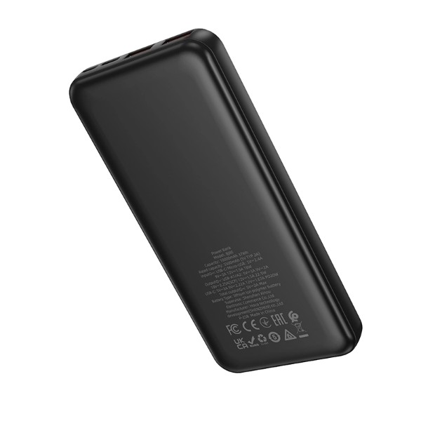 Фото - Батарея мобільна BOROFONE BJ80 Clever 22.5W+PD20W 10000mAh Black (6941991121593)
