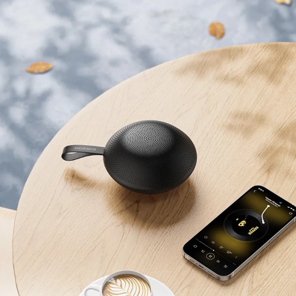 Фото - Портативна акустика BOROFONE BR48 Ufo sports BT speaker Blakc (6941991121692)