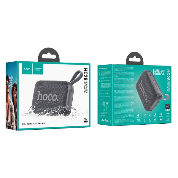 Фото - Портативная акустика HOCO HC28 Melody sports BT speaker black (6942007632720)