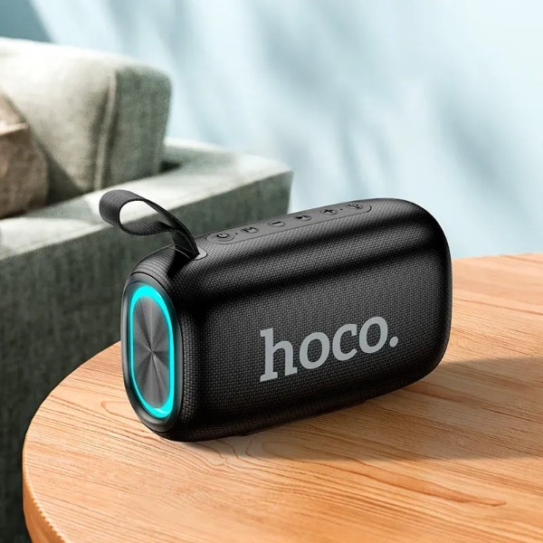Фото - Портативная акустика HOCO HC25 Radiante sports BT speaker Black (6942007618847)
