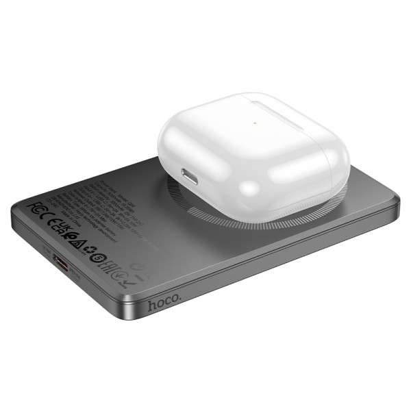 Фото - Батарея мобільна HOCO Q26 Joy PD20W 5000mAh metal gray (6942007624039)