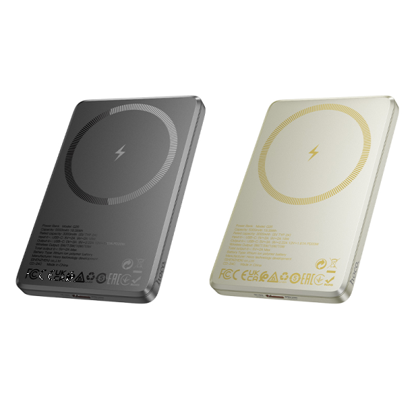 Фото - Батарея мобільна HOCO Q26 Joy PD20W 5000mAh metal gray (6942007624039)